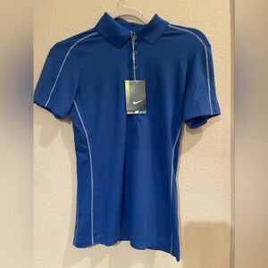 NWT NIKE POLO SHIRT SIZE XS COLOR ROYAL BLUE
